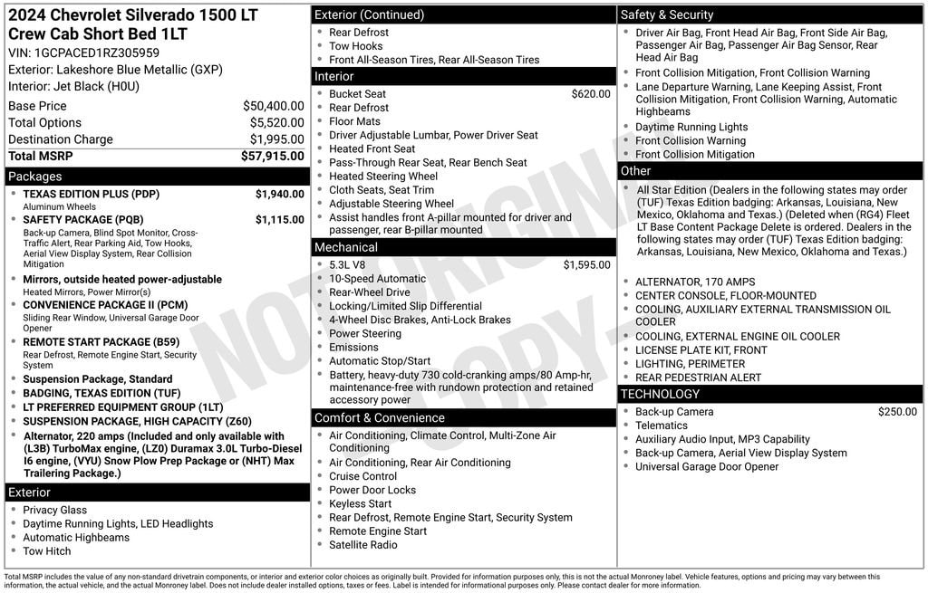 chevrolet silverado 1500 2024 1GCPACED1RZ305959 image chevrolet silverado 1500 2024 1GCPACED1RZ305959 image